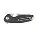 GiantMouse ACE Tribeca Flipper Knife 2.875" MagnaCut Stonewashed Drop Point Black G10 (Italy) from NORTH RIVER OUTDOORS
