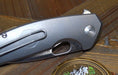 GiantMouse ACE Tribeca Flipper Knife 2.875" MagnaCut Stonewashed Titanium Handles (Italy) from NORTH RIVER OUTDOORS