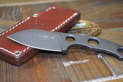 GiantMouse GMF1-F Fixed Blade (Dark PVD Stonewash) - NORTH RIVER OUTDOORS