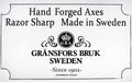 Gransfors Bruk Axe Diamond Sharpening File #4032 from NORTH RIVER OUTDOORS