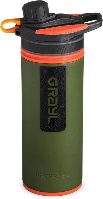 Grayl GeoPress Water Filter and Purifier Bottle - 24 fl. oz. from NORTH RIVER OUTDOORS