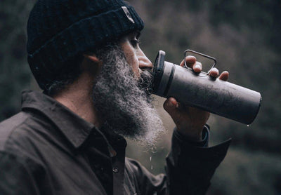 Grayl UltraPress Titanium Walter Filter & Purifier Bottle 16.9 fl. oz. - NORTH RIVER OUTDOORS