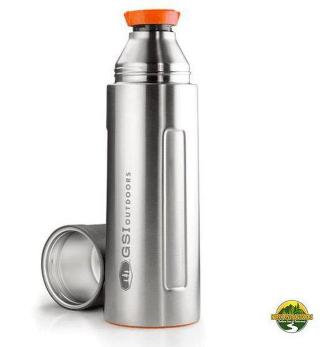 GSI Glacier Stainless 1L Vacuum Bottle - NORTH RIVER OUTDOORS