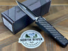 Guardian Tactical RECON-035 92231 Auto Knife Two Tone Double Edge Carbon Fiber from NORTH RIVER OUTDOORS