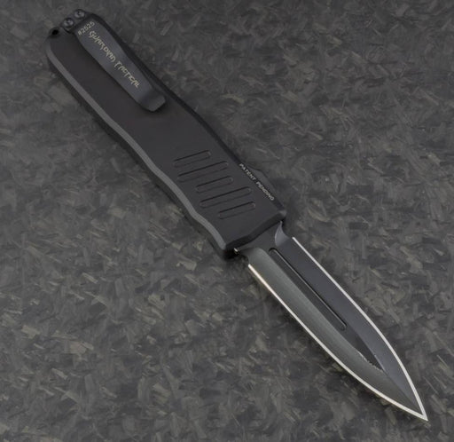 Guardian Tactical Recon-035 93131 D/E Auto Knife (3.25in Black) from NORTH RIVER OUTDOORS