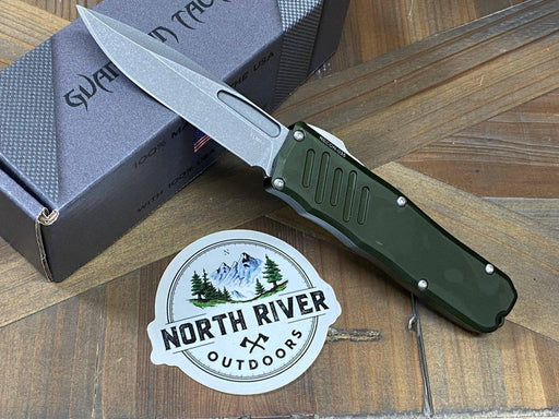 Guardian Tactical RECON-035 98511 OD Green Stonewash S/E Knife - NORTH RIVER OUTDOORS