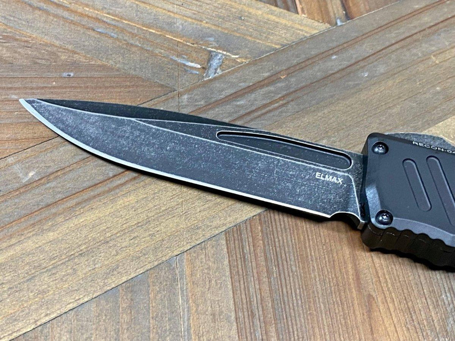 Guardian Tactical RECON-040 113611 Dark Stonewash S/E OTF Knife (3.75" SW) from NORTH RIVER OUTDOORS