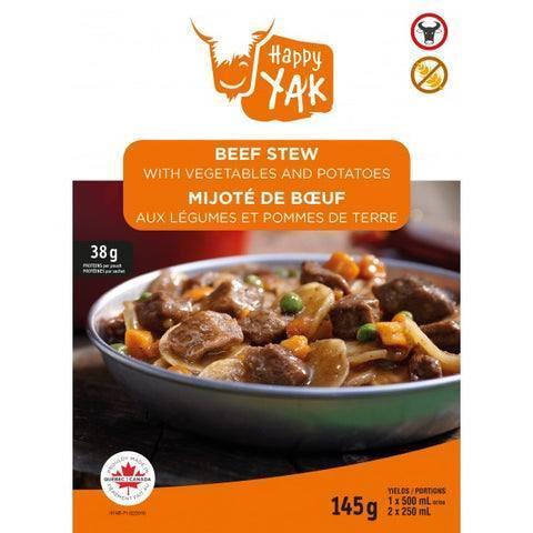 Happy Yak Beef Stew w/ Vegetables from NORTH RIVER OUTDOORS