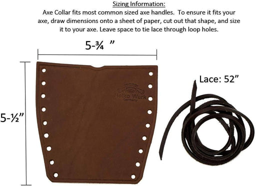 Helko Leather Handle Guard / Collar (USA) from NORTH RIVER OUTDOORS
