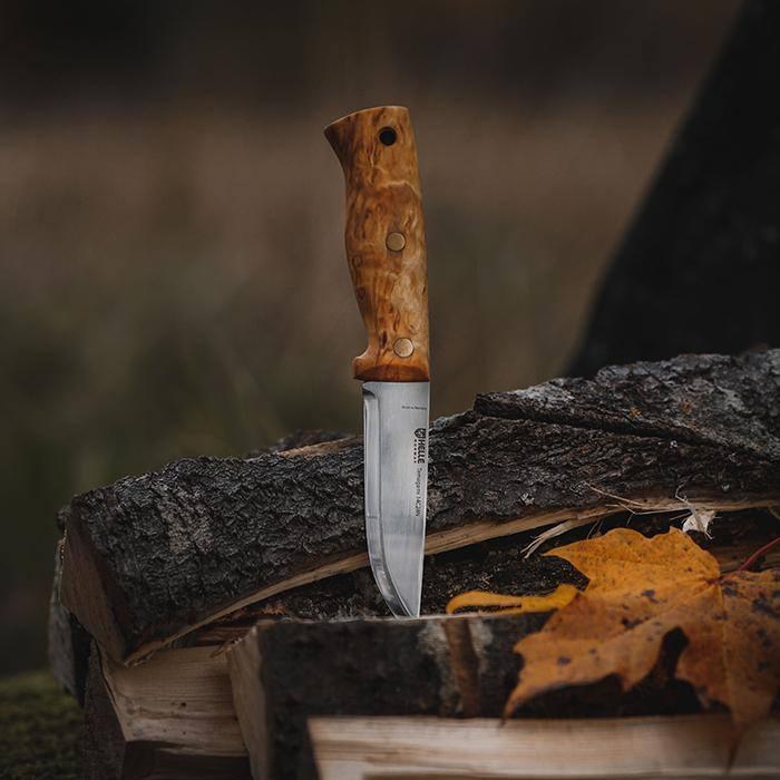 Helle Temagami 14C28N Limited Edition Knife- Design by Les Stroud from NORTH RIVER OUTDOORS