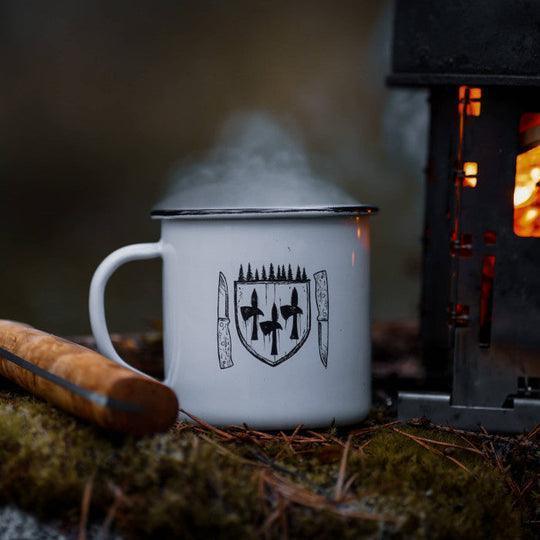 Helle Temagami Enamel Cup (Norway) from NORTH RIVER OUTDOORS