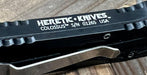 Heretic Knives H040-2A Colossus Tanto Stonewash Auto OTF MagnaCut Black (USA) from NORTH RIVER OUTDOORS