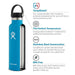 Hydro Flask 18 oz Standard Mouth Bottle (Rain) from NORTH RIVER OUTDOORS