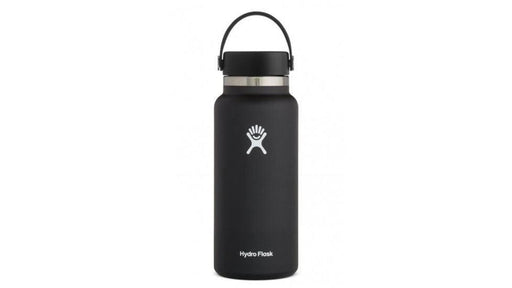 Hydro Flask 32oz Wide Mouth 2.0 Flex Cap (Black) from NORTH RIVER OUTDOORS