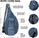 KAVU Rope Cord Bag Sling Crossbody Corduroy Backpack - NORTH RIVER OUTDOORS