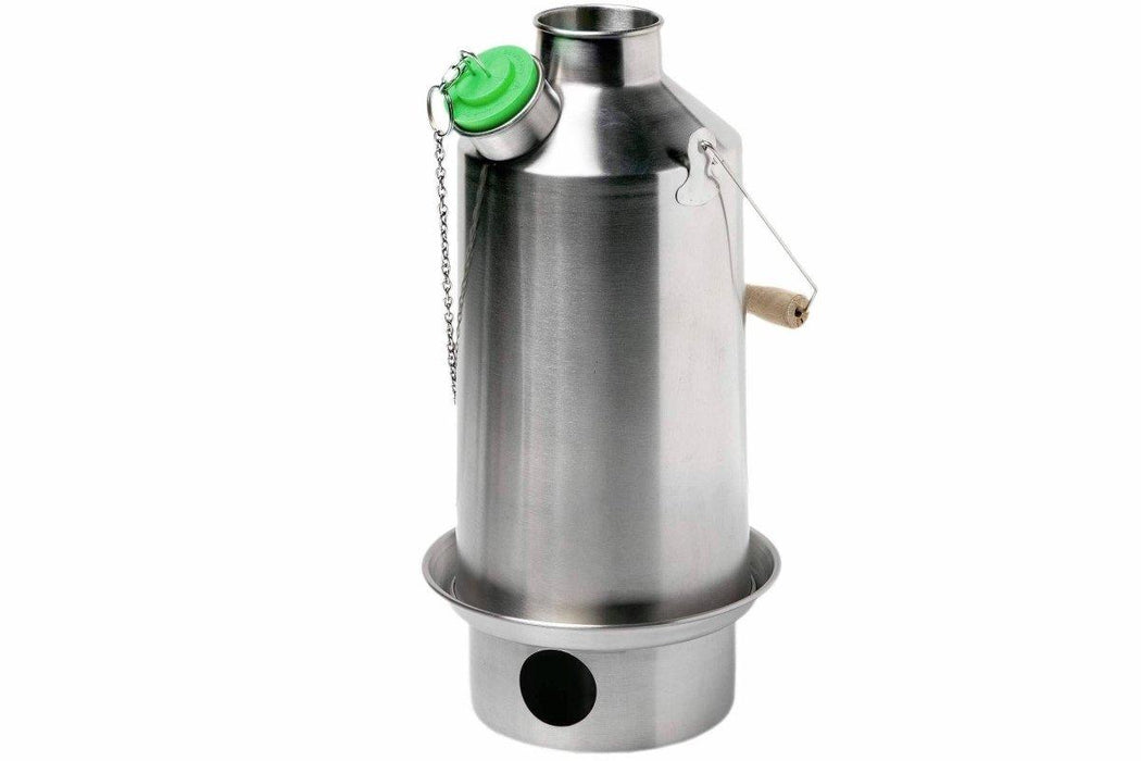 Kelly Kettle Base Camp Kettle 1.6L Stainless 50001 (Latest Model) from NORTH RIVER OUTDOORS