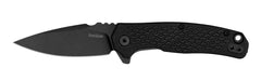 Kershaw 1407 Conduit Assisted Flipper Knife 2.9" Black Spear Point Nylon Handles from NORTH RIVER OUTDOORS