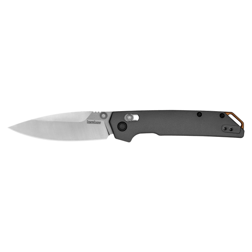 Kershaw 2038 Iridium DuraLock KVT Folding Knife 3.4" D2 Two-Tone Spear Point Blade Gray Aluminum Handles from NORTH RIVER OUTDOORS