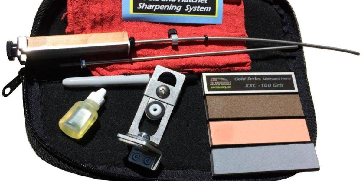 New! KME Axe Sharpening System Kit