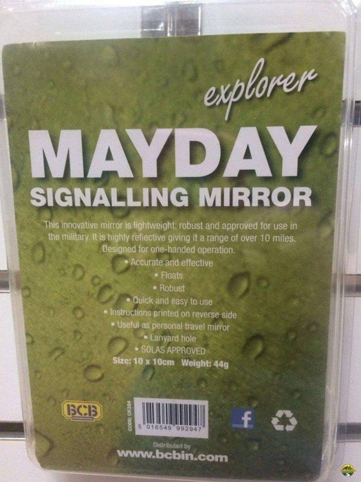 Mayday 4" Signalling Mirror from NORTH RIVER OUTDOORS