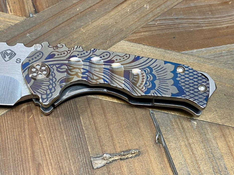 Medford Praetorian Genesis T Tanto Tumbled Paisley S35VN (Limited Ed) from NORTH RIVER OUTDOORS