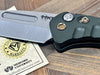 Medford Praetorian Swift Auto Folding Knife Hunter Green 3.3" S35VN Drop Point Ti Bronze Hardware from NORTH RIVER OUTDOORS