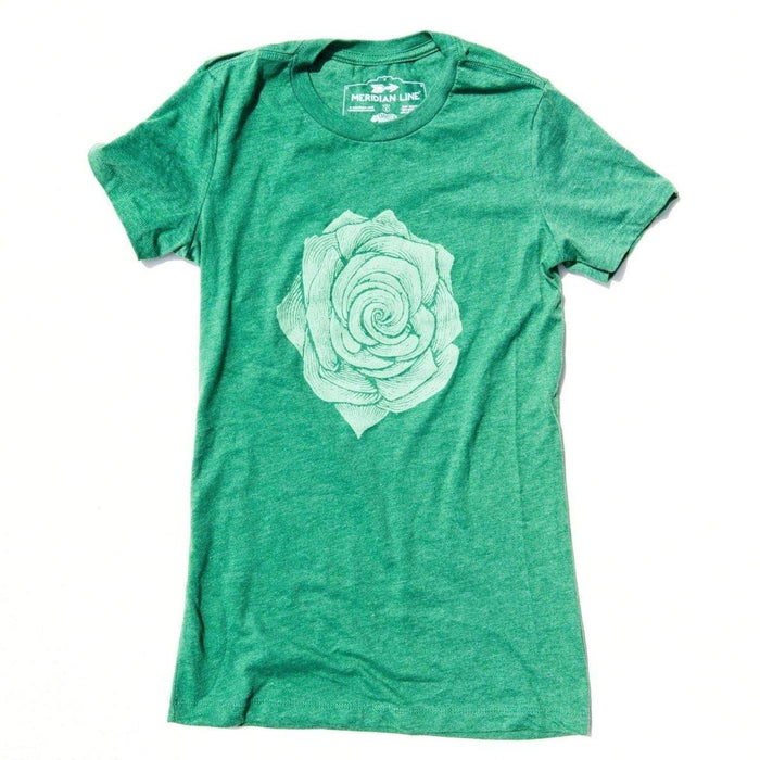 Meridian Line Bloomed Womens Tee from NORTH RIVER OUTDOORS
