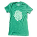 Meridian Line Bloomed Womens Tee from NORTH RIVER OUTDOORS