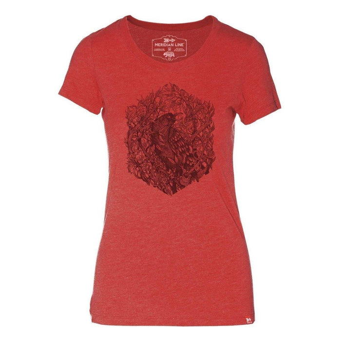 Meridian Line Raven Crest Women's T-Shirt from NORTH RIVER OUTDOORS