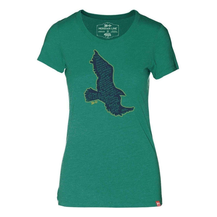 Meridian Line Thrasher Bird Women's T-Shirt from NORTH RIVER OUTDOORS