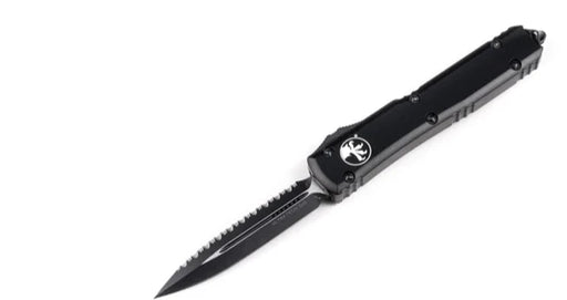 Microtech 122-3T Ultratech D/E Tactical Auto OTF Knife 3.46" Plain/Serrated from NORTH RIVER OUTDOORS