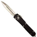 Microtech 122-4 Ultratech Auto OTF Knife 3.46" Satin Double Edge Knife, Aluminum Handles from NORTH RIVER OUTDOORS