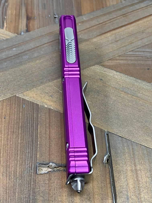 Microtech 123-10 VI Violet Ultratech Auto OTF Knife 3.46" Tanto from NORTH RIVER OUTDOORS
