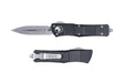 Microtech 142-10 Combat Troodon Auto OTF Knife 3.75" Stonewashed Double Edge - NORTH RIVER OUTDOORS