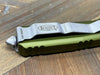 Microtech 223-10APOD Ultratech Spartan OD Green Handle Apocalyptic Blade from NORTH RIVER OUTDOORS