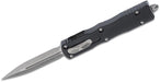 Microtech 225-10 Dirac OTF 2.92" Stonewashed Double Edge Dagger Blade (USA) from NORTH RIVER OUTDOORS