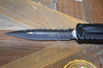 Microtech 227-3T Dirac Delta Auto OTF Knife 3.79" D/E Black from NORTH RIVER OUTDOORS