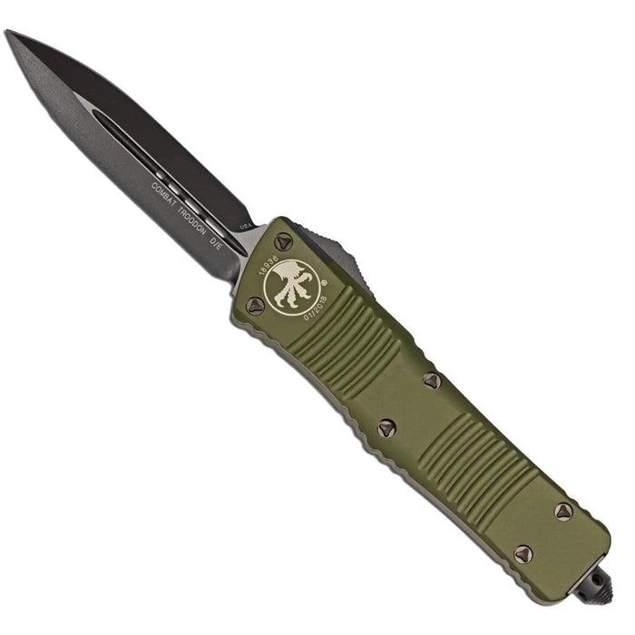 Microtech Combat Troodon D/E Auto OD OTF Knife 3.75" 142-1OD from NORTH RIVER OUTDOORS