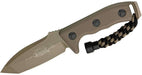 Microtech Currahee Tanto Knife Fixed (4.5" Tan Plain) - NORTH RIVER OUTDOORS