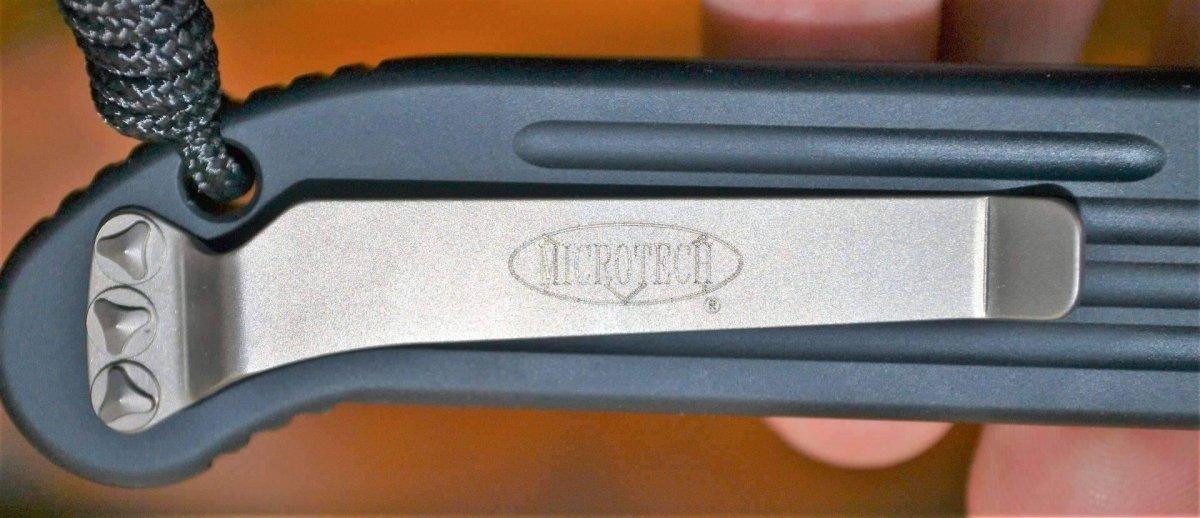 Microtech LUDT Automatic Knife Black (3.4" Black) 135-1 from NORTH RIVER OUTDOORS
