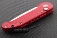 Microtech LUDT Automatic Knife Red (3.4" Black) 135-1RD from NORTH RIVER OUTDOORS