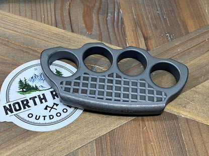 Microtech Marfione Custom Titanium Hand Tank 4-Hole Paperweight - NORTH RIVER OUTDOORS