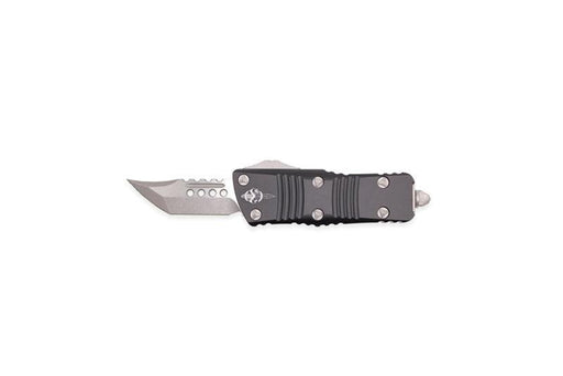 Microtech Mini Troodon Hellhound 819-10S Black Stonewash Signature Series (USA) from NORTH RIVER OUTDOORS