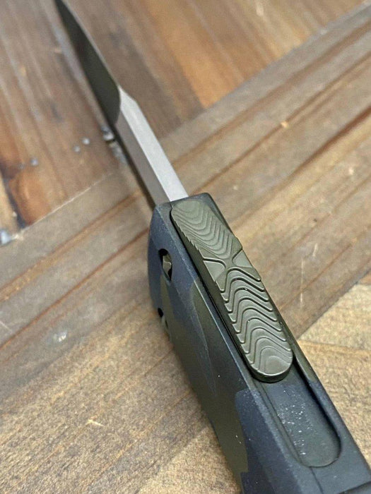 Microtech Ultratech Bayonet Olive Camo P/S 120-2OCS from NORTH RIVER OUTDOORS