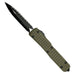 Microtech Ultratech D/E OD Green Frag G-10 Tactical Full Serrated Signature Series 122-3FRGTODS from NORTH RIVER OUTDOORS