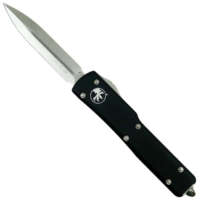 Microtech UTX-70 147-10 Stonewash D/E OTF Auto Knife (USA) from NORTH RIVER OUTDOORS