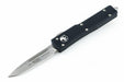 Microtech UTX-70 Mini AUTO OTF Knife 1.9" S/E Stonewashed, Black from NORTH RIVER OUTDOORS
