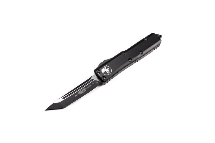 Microtech UTX-85 233-1T T/E Black Auto OTF Knife from NORTH RIVER OUTDOORS