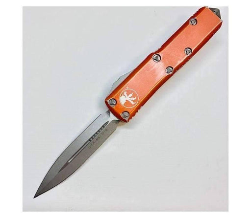 Microtech UTX-85 D/E STONEWASH STANDARD 232-10DOR from NORTH RIVER OUTDOORS