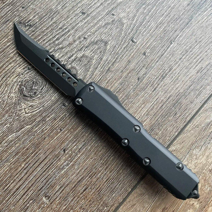 Microtech UTX-85 Hellhound Shadow DLC Hardware Signature Series 719-1 DLCTSH ** S/N 025 ** from NORTH RIVER OUTDOORS